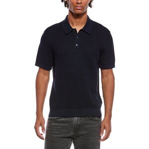 Theory Mens  Knit Polo Shirt, Green